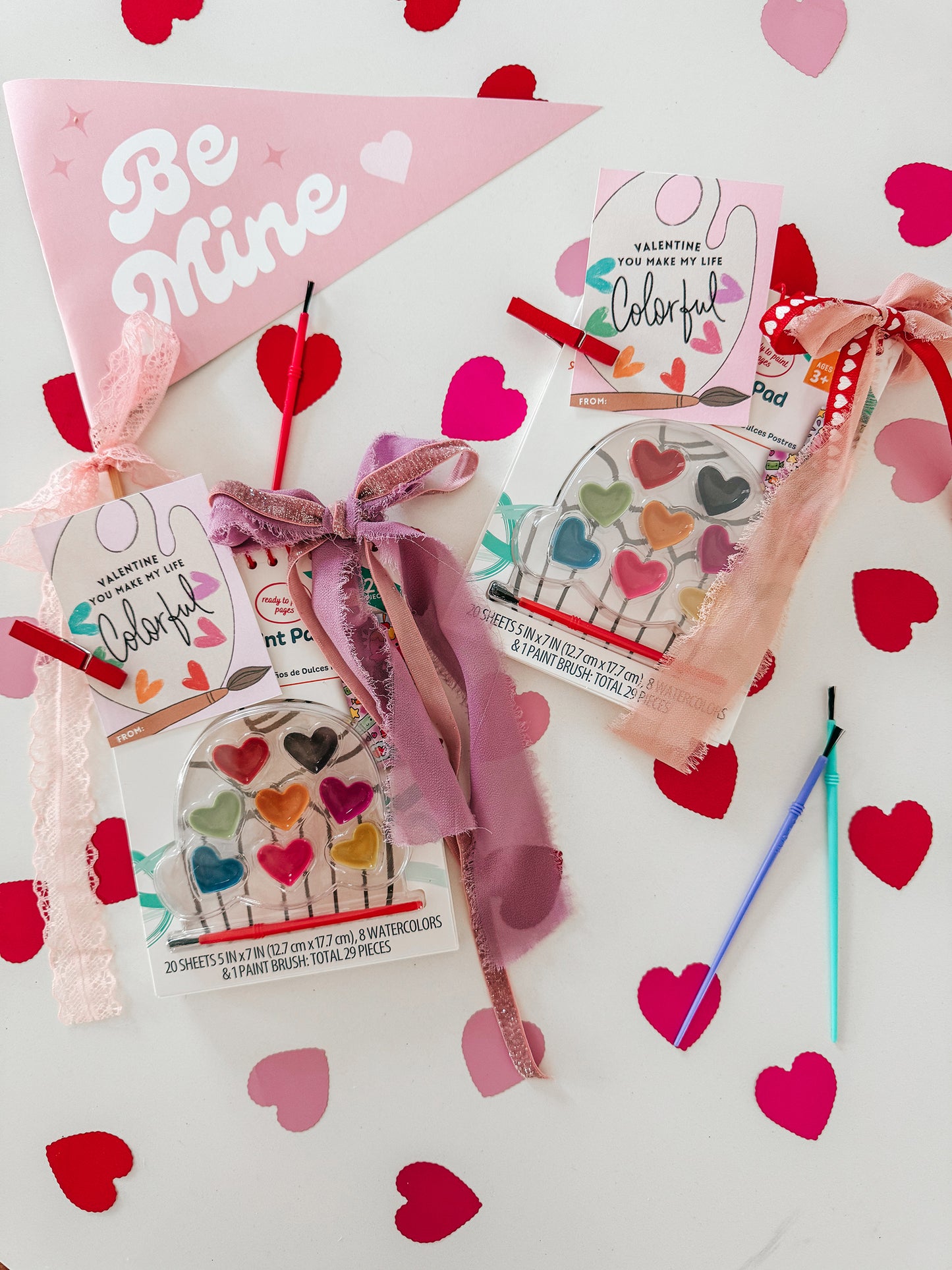 Watercolor Painting Printable Cards