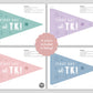 First Day of TK Pennant Flags
