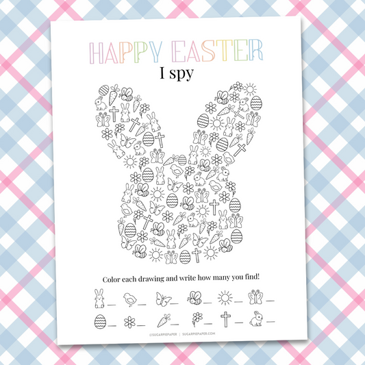 I Spy Printable Easter Activity