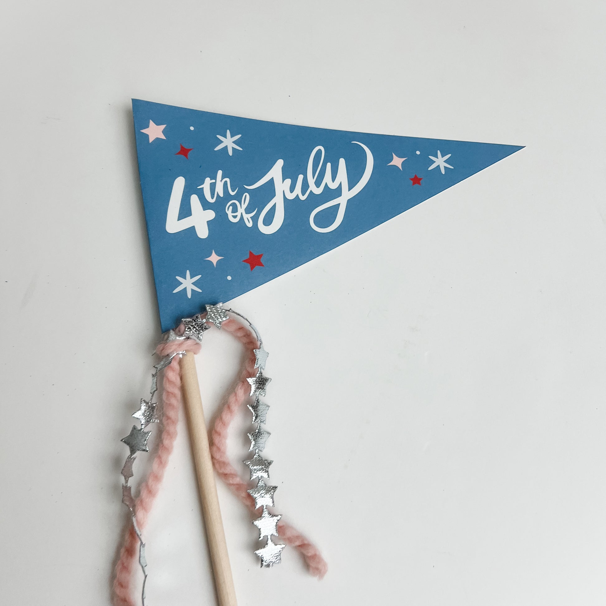 Printable 4th of July Flag