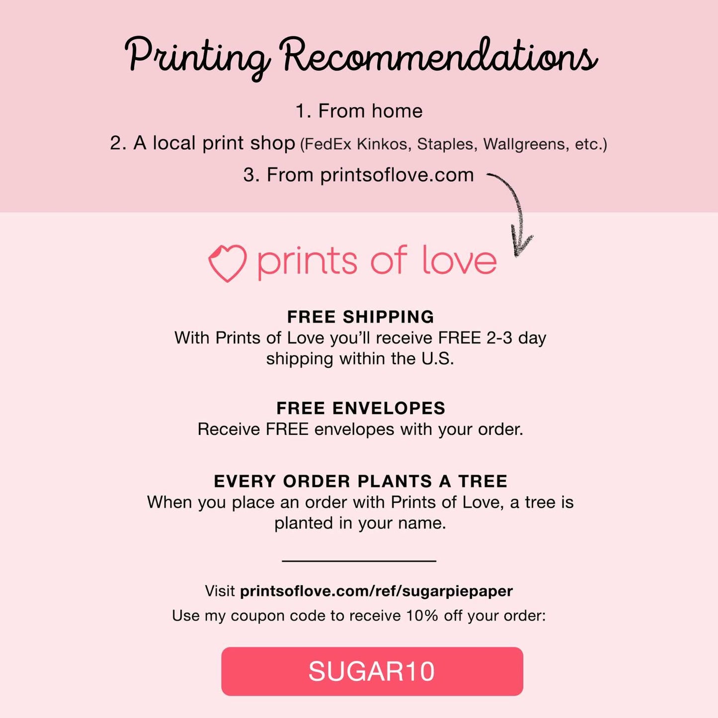 Sugar Pie Paper Printing Recommendations