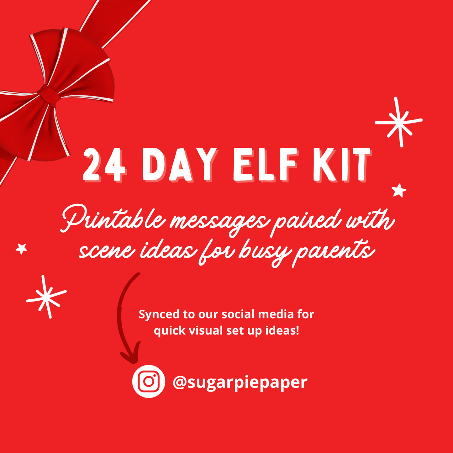 Christmas Elf Kit and Quick Set Up Ideas For Busy Parents