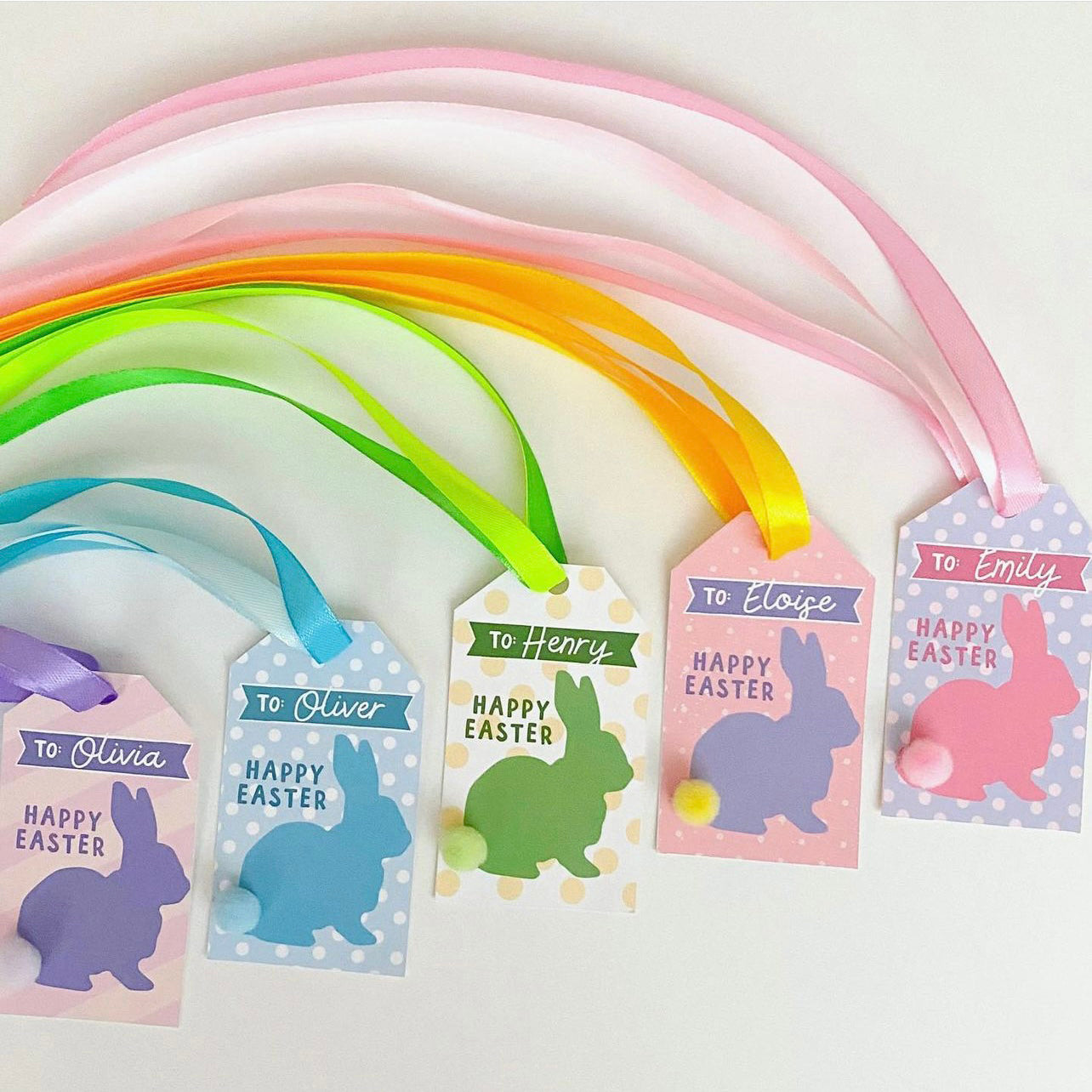 Free Easter Basket Printable Tags