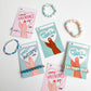 Friendship Bracelets Valentine's Day Cards