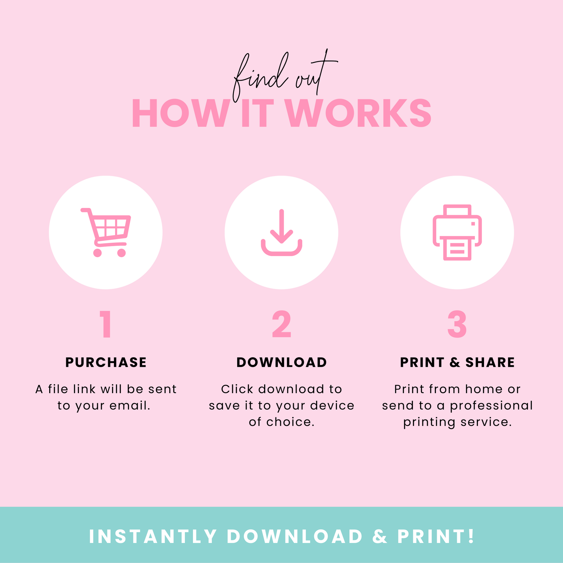 Instantly Download and Print