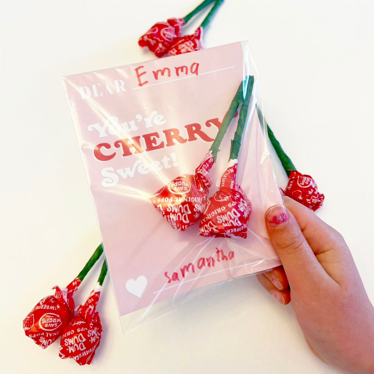 Printable Cherry Day Cards for School