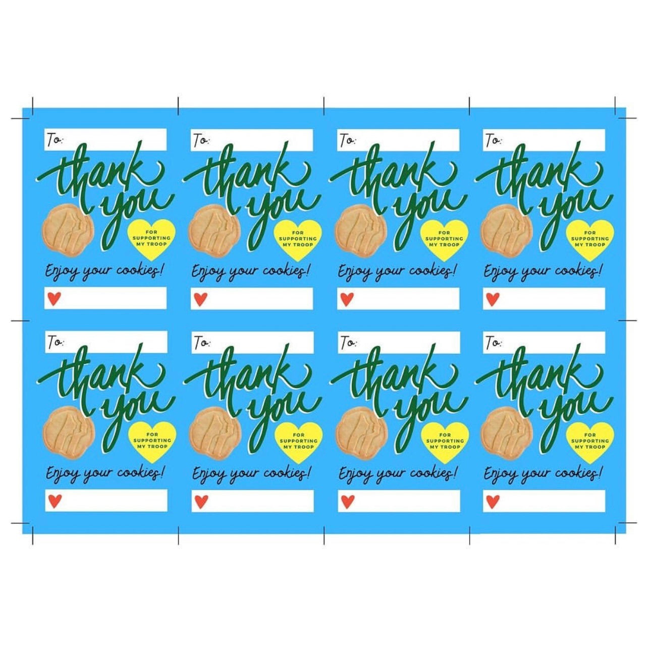 FREE Girl Scouts Thank You Tag – Sugar Pie Paper free-girl-scouts-thank-you-tag-sugar-pie-paper