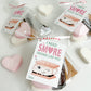 Printable S'mores Valentine Cards