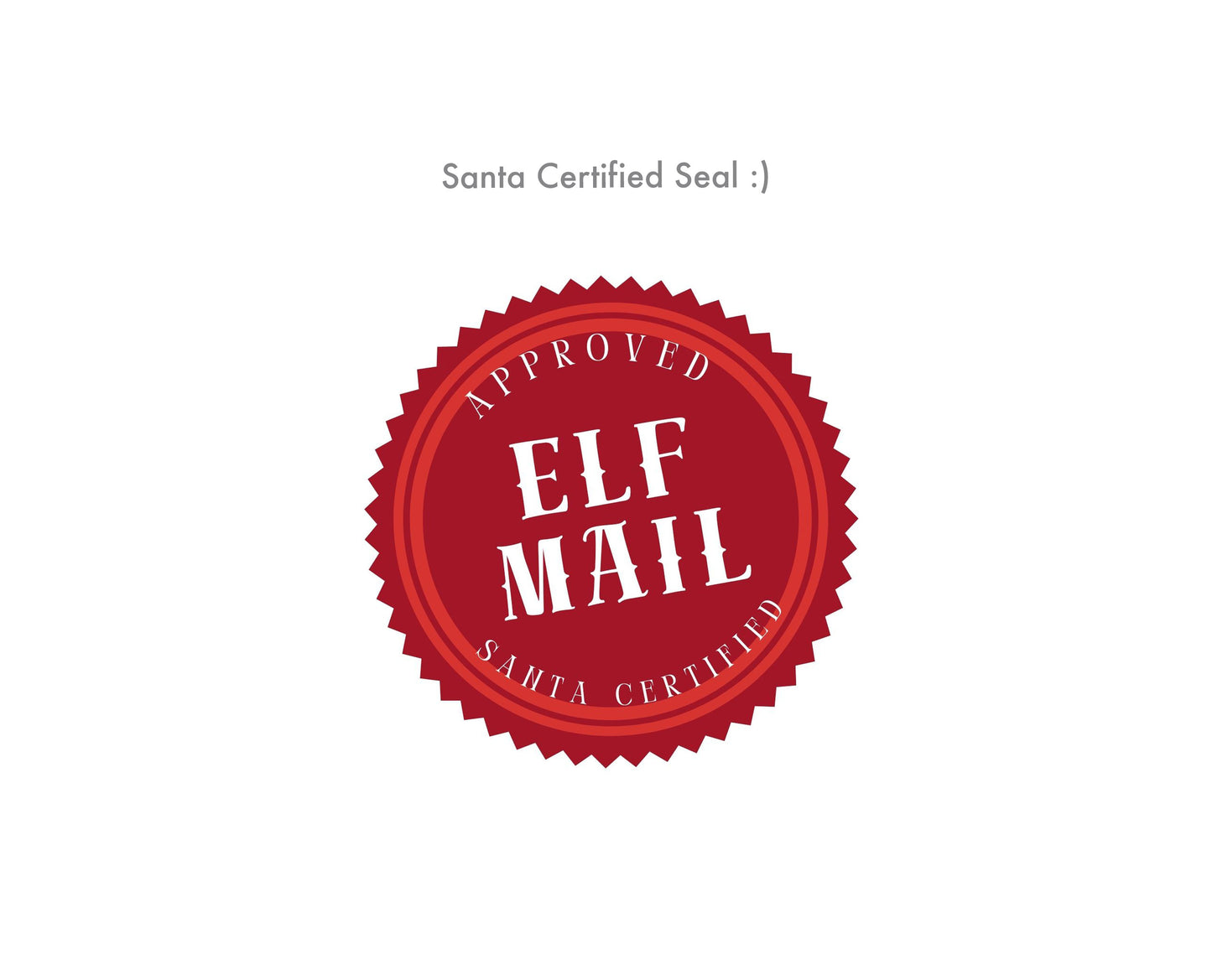 Santa Certified Seal