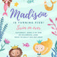 Mermaid Birthday Party Invitation | Kids Birthday