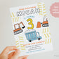 Construction Birthday Party Invitation