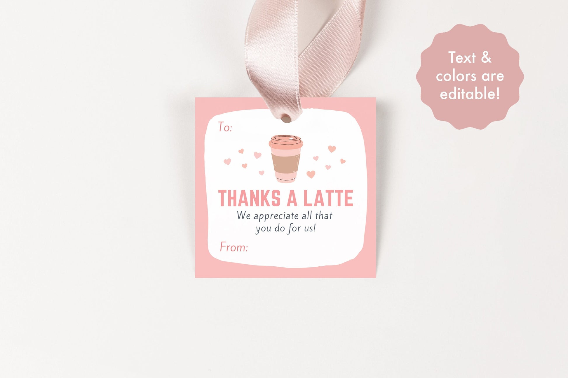 Teacher Appreciation Gift Tag