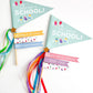 Last Day of School Pennant Flag Printable