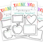 Teacher Appreciation Printable Sheet | Thank You