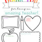 Teacher Appreciation Printable Sheet | Thank You