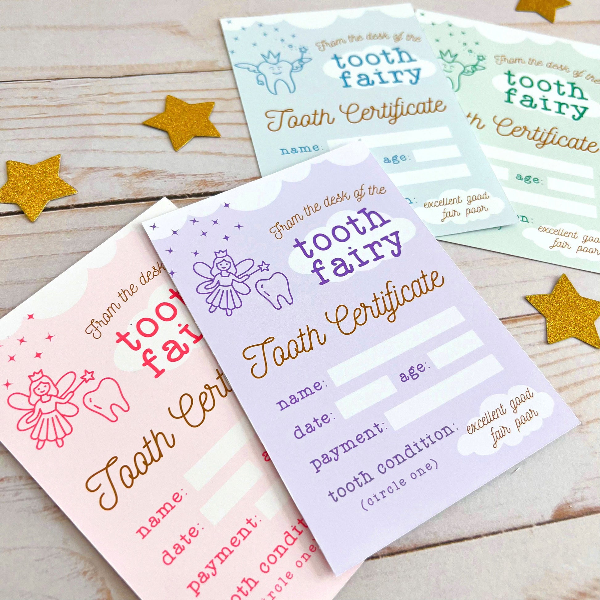 Printable Tooth Fairy Certificate – Sugar Pie Paper printable-tooth-fairy-certificate-sugar-pie-paper