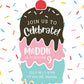 Ice Cream Birthday Party Invitation | Kids Birthday