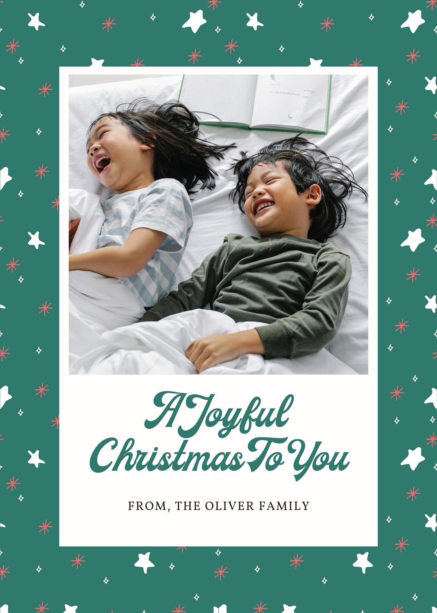 Christmas Card Template | Joyful Christmas