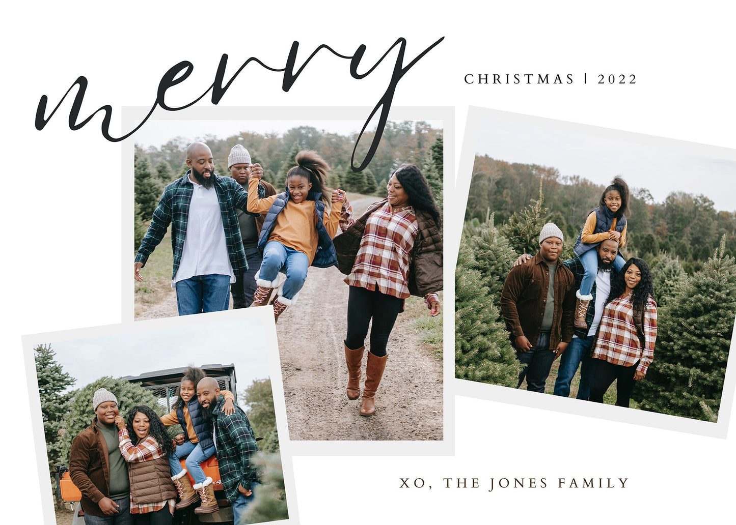 Christmas Card Template | Merry