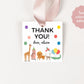 Animal Birthday Party Favor Tags