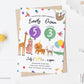 Party Animals Double Birthday Printable Invitation
