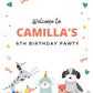 Puppy Birthday Party Sign | Kids Party Decorations